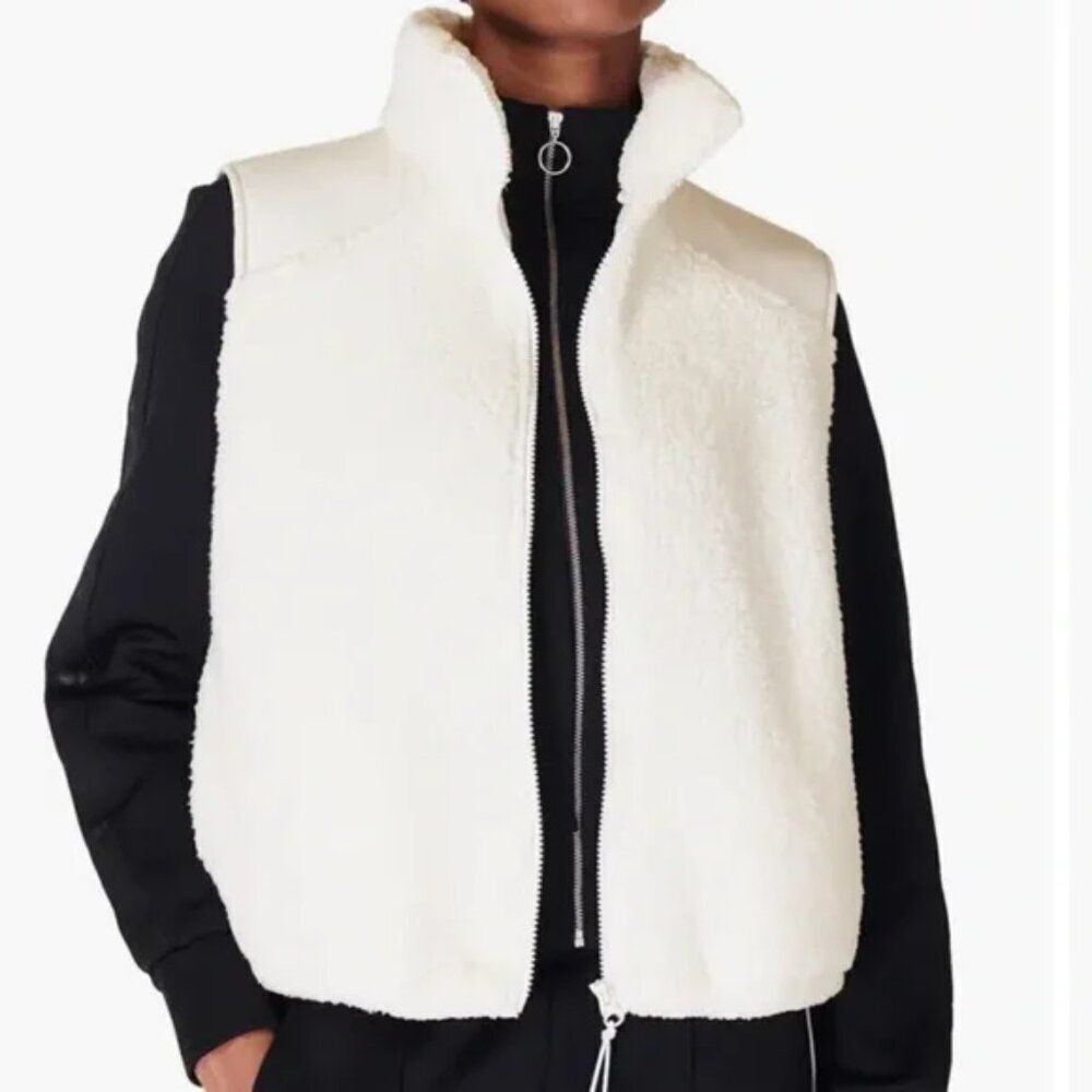 Sweaty Betty Canyon Fleece Vest Sz 6